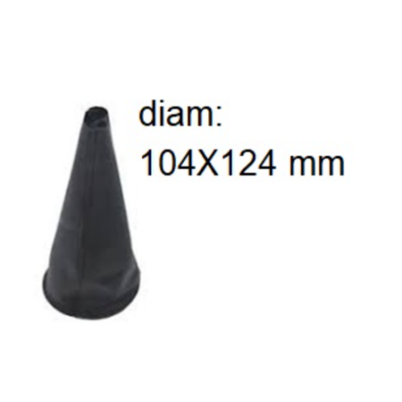 CUFFIA CAMBIO NERA 104X124 CITROEN BERLINGO (B9) 2008 2015 OEM 7589.G3