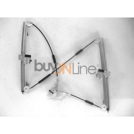 MECCANISMI ALZACRISTRALLO ANT SX 3 VOLKSWAGEN POLO (9N2) 2002 2005 OEM 6Q3837461J