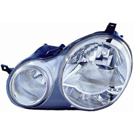 FARO FANALE PROIETTORE DX H1,H7 VALEO ELETTRICA VOLKSWAGEN POLO (9N2) 2002 2005 OEM 6Q1941008L