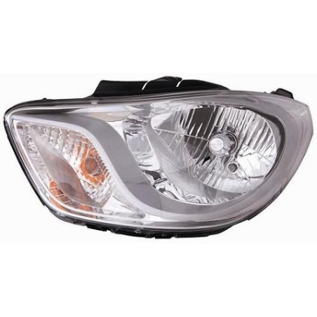 FARO FANALE PROIETTORE SX H4 CROMATA HYUNDAI i10 I (PA) 2010 2013 OEM 921010X120