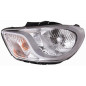 FARO FANALE PROIETTORE SX H4 CROMATA HYUNDAI i10 I (PA) 2010 2013 OEM 921010X120