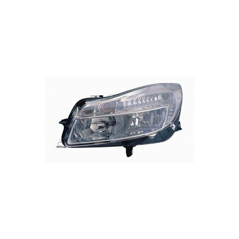 FARO FANALE PROIETTORE SX H7,H1 CROMATA OPEL INSIGNIA (G09) 2008 2013 OEM 1216687