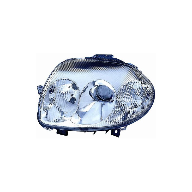 FARO FANALE PROIETTORE DX 2 HB3,H7 ELETTRICA RENAULT CLIO II (BB/CB) 1998 2001 OEM 7701045175