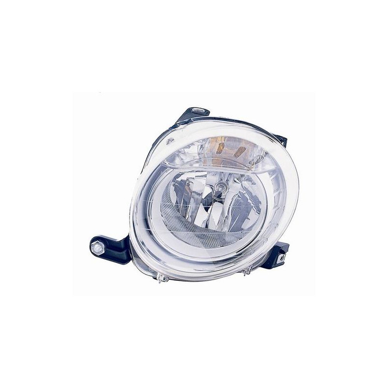 FARO FANALE PROIETTORE SX H7 ELETTRICA FIAT 500 (312) 2007 2015 OEM 51787492