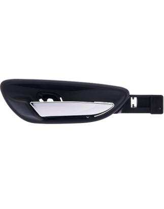 MANIGLIA APRIPORTA INTERNA NERA CON LEVA CROMATA ANT/POST SX FIAT BRAVO (198) 2007 2014 OEM 735490182