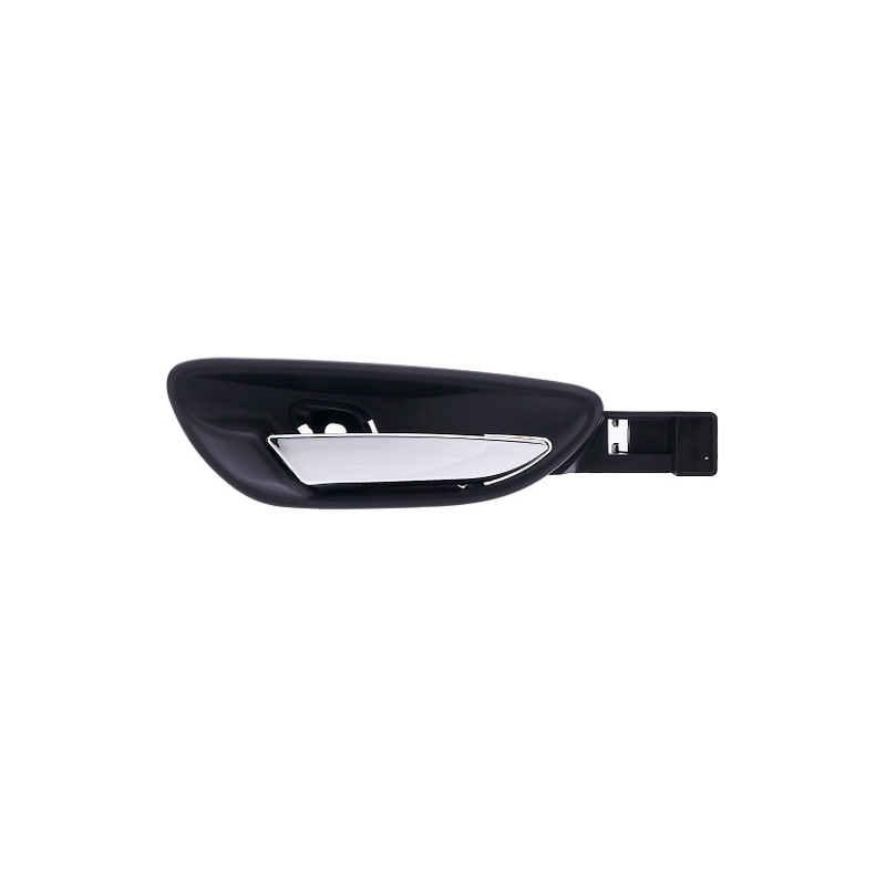 MANIGLIA APRIPORTA INTERNA NERA CON LEVA CROMATA ANT/POST SX FIAT BRAVO (198) 2007 2014 OEM 735490182