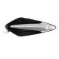 MANIGLIA PORTA EST ARGENTO-NERA ANT SX HONDA CIVIC H/B-L/B (FN/FK) 2006 2012 OEM 72180SMGG04ZD