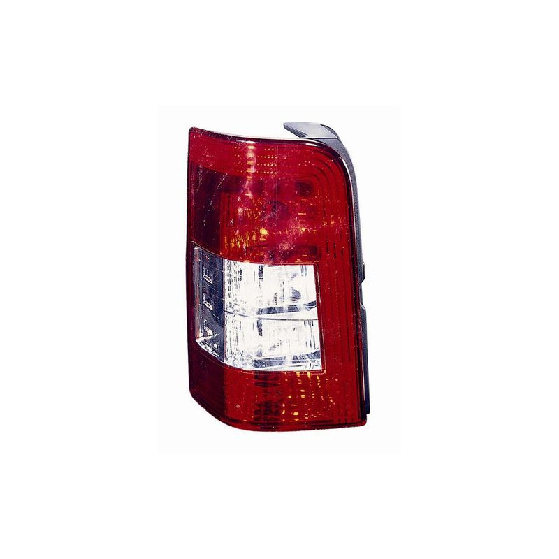 FANALE POST DX BIANCO/ROSSO SENZA 2 CITROEN BERLINGO (MF) 2002 2008 OEM 6351CX