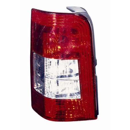 FANALE POST DX BIANCO/ROSSO SENZA 2 CITROEN BERLINGO (MF) 2002 2008 OEM 6351CX
