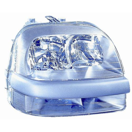 FARO FANALE PROIETTORE DX H1,H7 SENZA FENDINEBBIA ELETTRICA FIAT DOBLO (119/223) 2001 2005 OEM 46807766