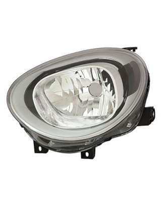 FARO FANALE PROIETTORE SX H4 NERA ELETTRICA FIAT 500 X (334) 2015 2019 OEM 52102185