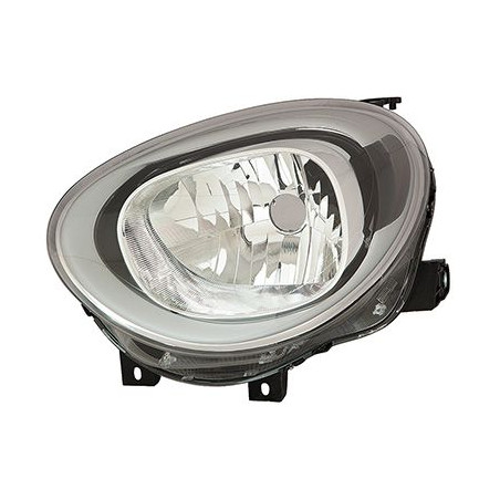 FARO FANALE PROIETTORE SX H4 NERA ELETTRICA FIAT 500 X (334) 2015 2019 OEM 52102185