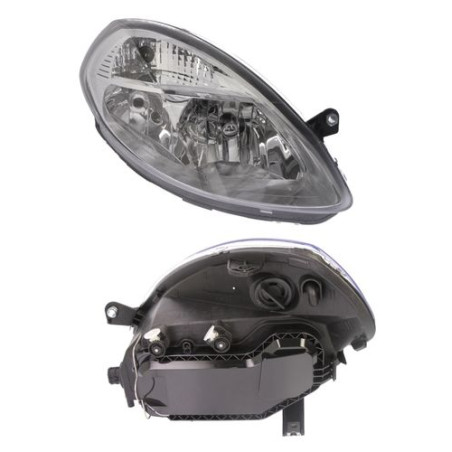 FARO FANALE PROIETTORE SX H7,H3 LATERALE ELETTRICA LANCIA MUSA (350) 2003 2013 OEM 51747130