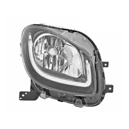 FARO FANALE PROIETTORE SX LED 6 HIGH LINE NERA A LED SMART FORTWO (453) 2014  OEM A4539066101