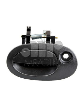 MANIGLIA PORTA EST IN PLASTICA NERO POST RENAULT KANGOO (KC0/KC1) 1998 2003 OEM 7700304669