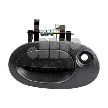 MANIGLIA PORTA EST IN PLASTICA NERO POST RENAULT KANGOO (KC0/KC1) 1998 2003 OEM 7700304669
