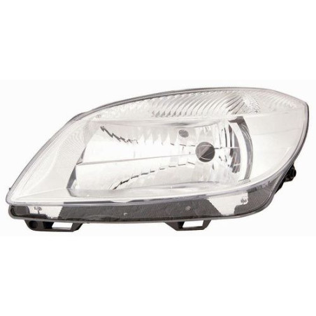 FARO FANALE PROIETTORE DX H4 SKODA FABIA (542/545) 2010 2014 OEM 5J1941018C