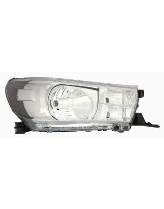 FARO FANALE PROIETTORE SX H4 CROMATA ELETTRICA TOYOTA HI-LUX 2WD/4WD (N1) 2015 2020 OEM 811500K690