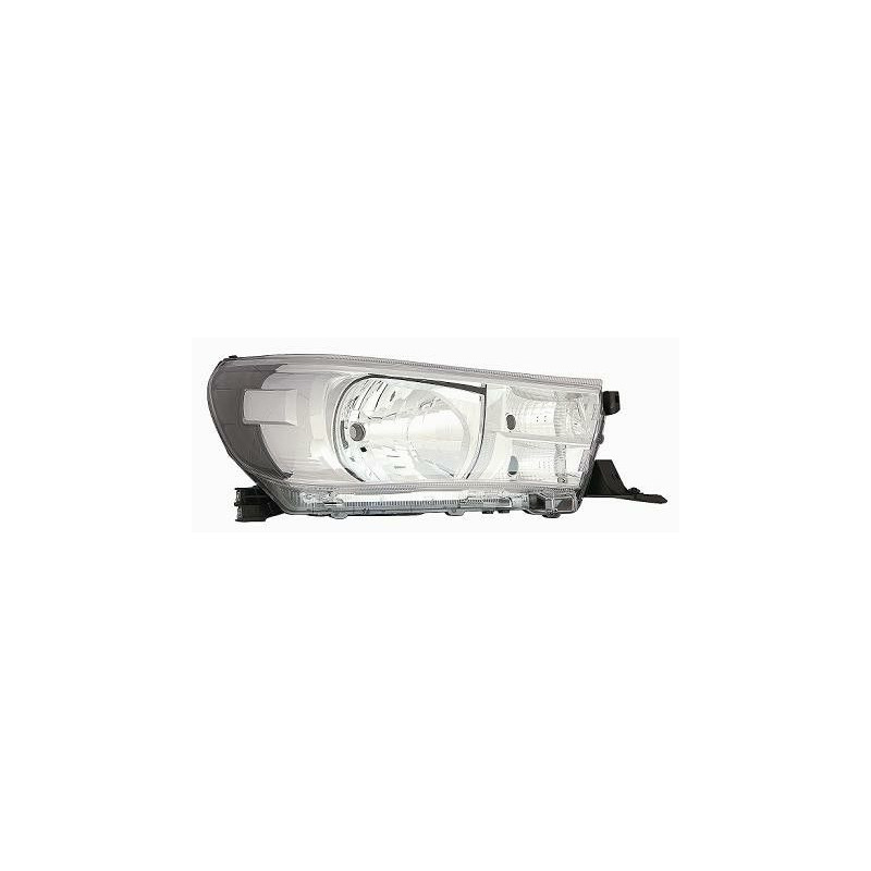 FARO FANALE PROIETTORE SX H4 CROMATA ELETTRICA TOYOTA HI-LUX 2WD/4WD (N1) 2015 2020 OEM 811500K690