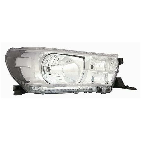 FARO FANALE PROIETTORE SX H4 CROMATA ELETTRICA TOYOTA HI-LUX 2WD/4WD (N1) 2015 2020 OEM 811500K690