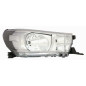 FARO FANALE PROIETTORE SX H4 CROMATA ELETTRICA TOYOTA HI-LUX 2WD/4WD (N1) 2015 2020 OEM 811500K690