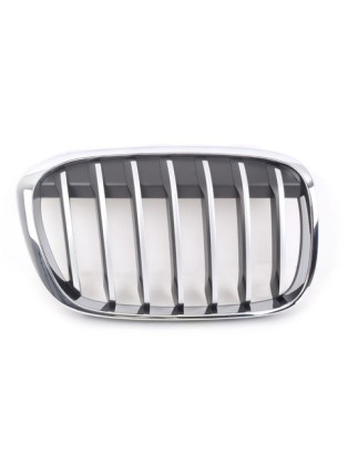 GRIGLIA ANT SX CROMATA/CROMATA/NERA BMW X1 (F48) 2015 2019 OEM 51117383365