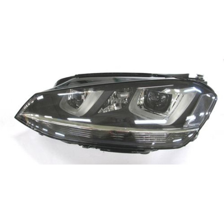 FARO FANALE PROIETTORE DX XENON LED NERA LED VOLKSWAGEN GOLF VII (5G1) 2013 2016 OEM 5G1941754