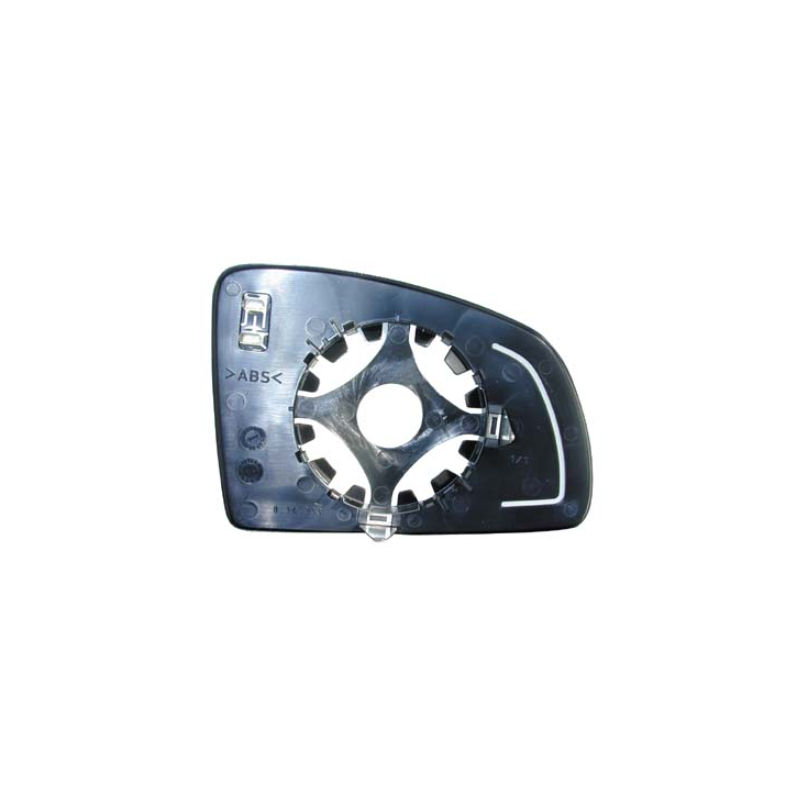 VETRO CON PIASTRA DX CROMATO OPEL MERIVA (X03) 2003 2010 OEM 13148961