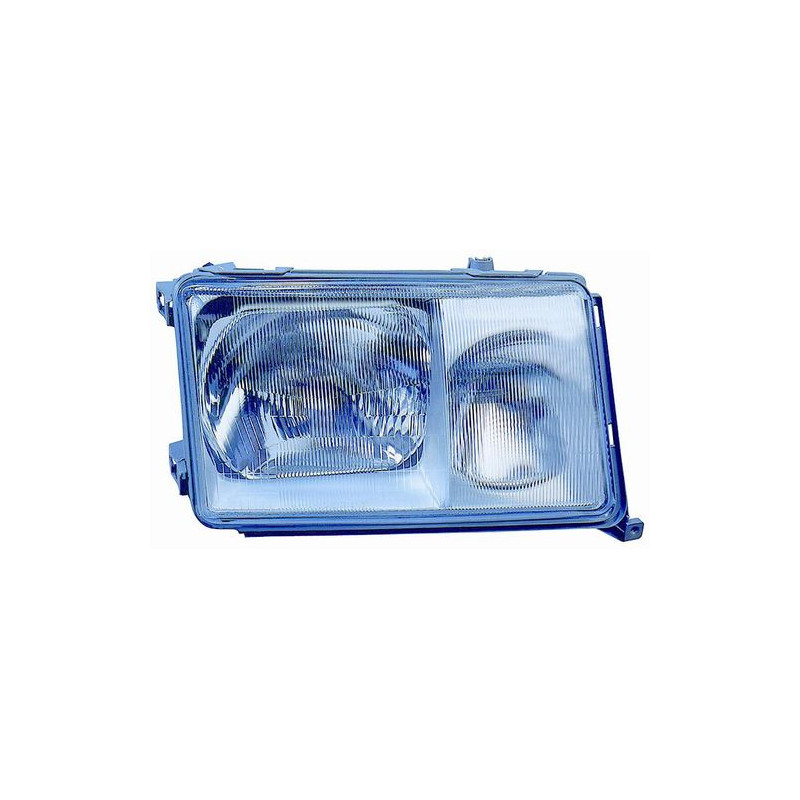 FARO FANALE PROIETTORE SX H4,H3 CROMATA MERCEDES-BENZ E CLASS (W124) 1985 1992 OEM A1248203559