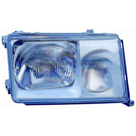 FARO FANALE PROIETTORE SX H4,H3 CROMATA MERCEDES-BENZ E CLASS (W124) 1985 1992 OEM A1248203559