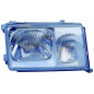 FARO FANALE PROIETTORE SX H4,H3 CROMATA MERCEDES-BENZ E CLASS (W124) 1985 1992 OEM A1248203559