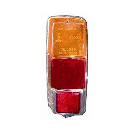 LENTE FANALE POST DX ALTISSIMO FIAT 500 F / L / R 1965 1975