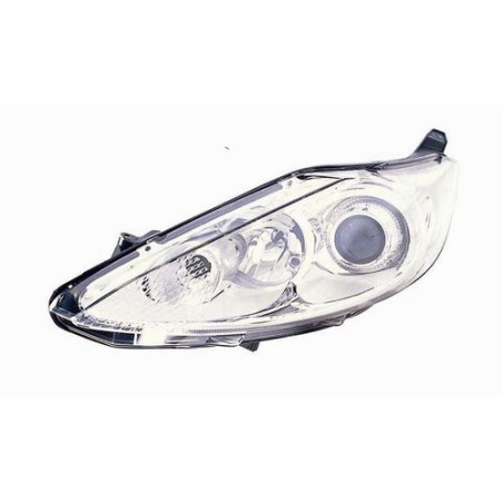 FARO FANALE PROIETTORE SX 5 H7,H1 CROMATA FORD FIESTA (CB1/JHJD) 2008 2013 OEM 1740028
