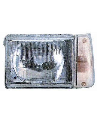 FARO FANALE PROIETTORE SX H5 *TYC* REGOL. MANUALE BIANCA FIAT PANDA (141) 1986 2003 OEM 7570891
