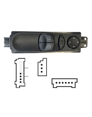PULSANTIERA ALZACRISTRALLO SX 12 2 MERCEDES-BENZ SPRINTER (W907/W910) 2018  OEM A9065451213