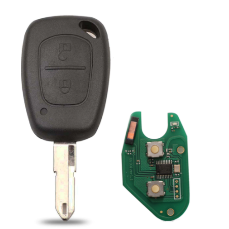 GUSCIOO CHIAVE COMPLETO 46 ELECTRONIC BOARD 433MHZ OPEL MOVANO (X70) 1998 2009