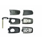 GUSCIO PER CHIAVI NERO CON TASTI E BORDO ARGENTO 4 BMW SERIES 1 3/5D (E81/E87) 2004 2011