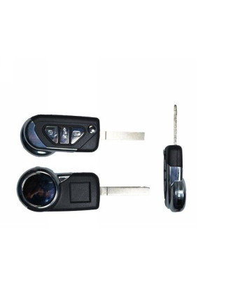 GUSCIO PER CHIAVI NERO CON TASTI ARGENTO 3 VA2 CITROEN DS3 (SA) 2010 2014