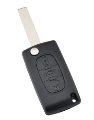 GUSCIO PER CHIAVI 3 (ALLOGGIO BATTERIA CE0536) PEUGEOT 307 (3A/3C) 2001 2005