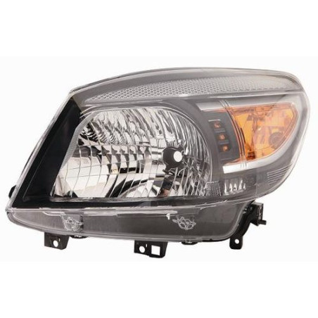 FARO FANALE PROIETTORE DX H4 NERA ELETTRICA FORD RANGER (ET/R) 2009 2012 OEM 4986839