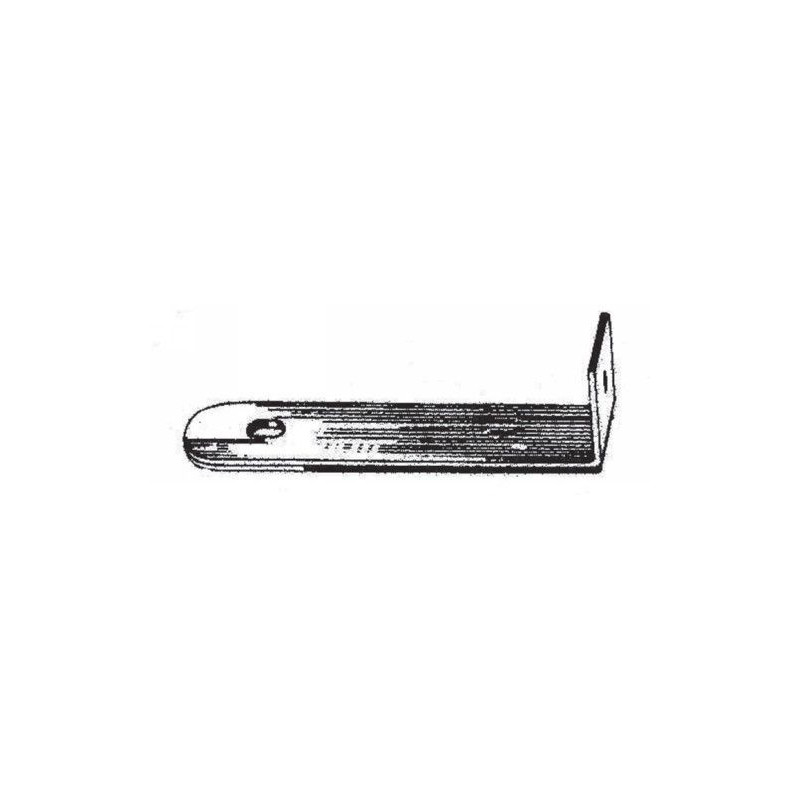 SUPPORTO TARGHE ANT (COPPIA) FIAT 500 F / L / R 1965 1975