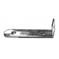 SUPPORTO TARGHE ANT (COPPIA) FIAT 500 F / L / R 1965 1975