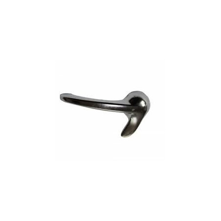 MANIGLIA APRIPORTA INTERNA GALLETTO DEFLETTORE IN ZAMA CROMATA ANT SX FIAT 500 F / L / R 1965 1975 OEM 4085812