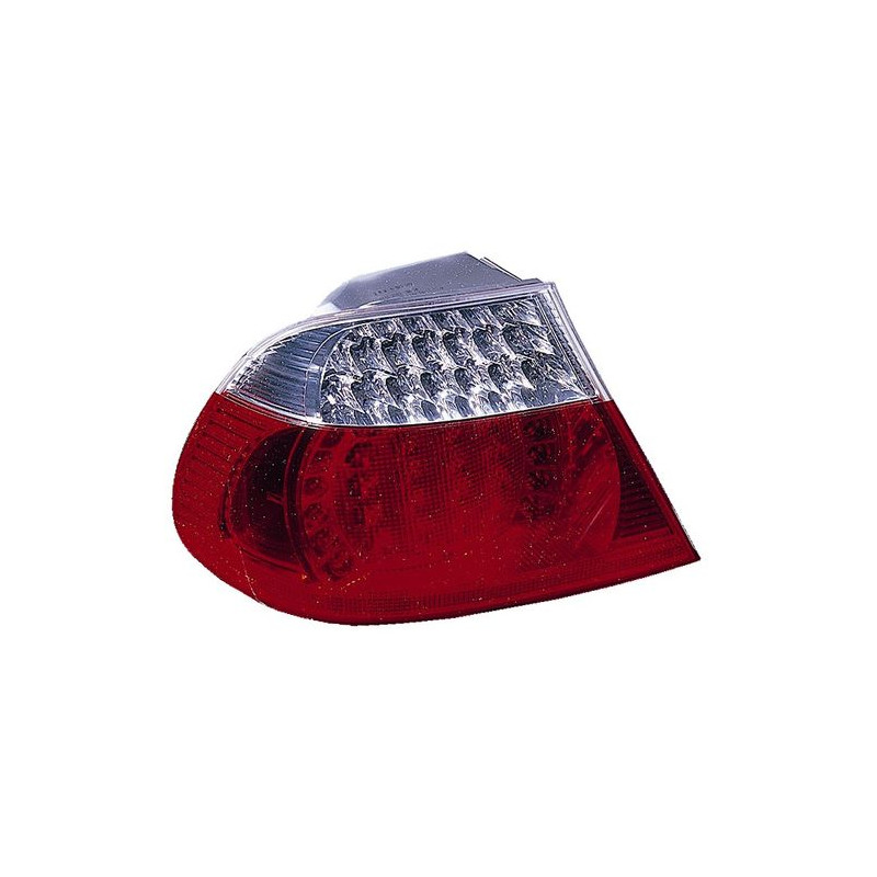 FANALE POST DX BIANCO/ROSSO SENZA LED LED ESTERNO BMW SERIES 3 COUPE/CABRIO (E46) 2003 2006 OEM 63216920696