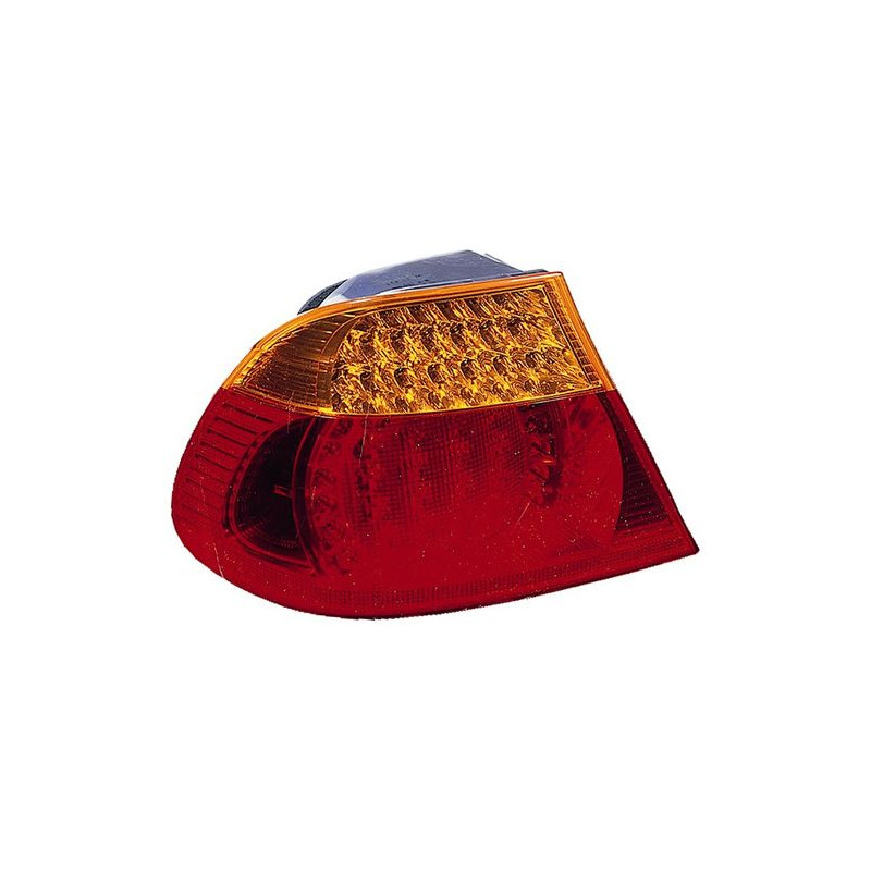 FANALE POST DX ARANCIO/ROSSO CON LED BMW SERIES 3 COUPE/CABRIO (E46) 2003 2006 OEM 63216920694