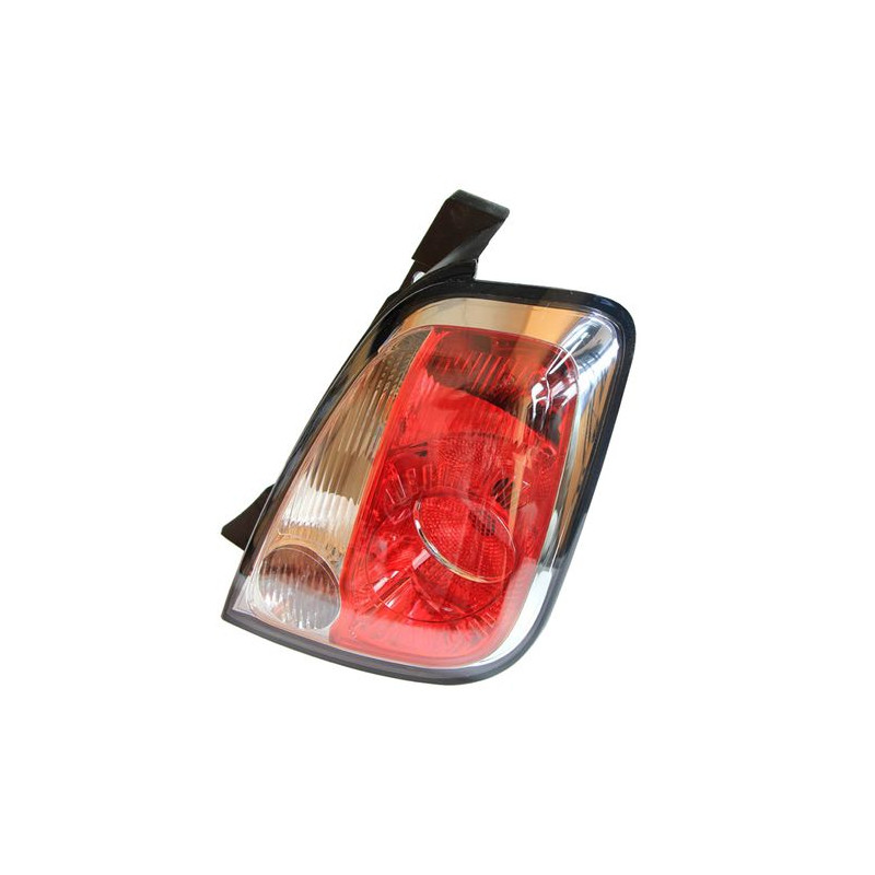 FANALE POST DX SENZA 2 P21W,PY21W,R10W NERO FIAT 500 (312) 2007 2015 OEM 51934478