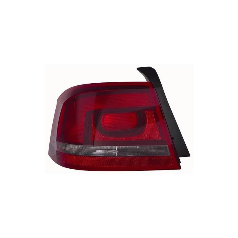 FANALE POST SX ROSSO SCURO SENZA 4 VOLKSWAGEN PASSAT (362/365) 2011 2015 OEM 3AE945095F