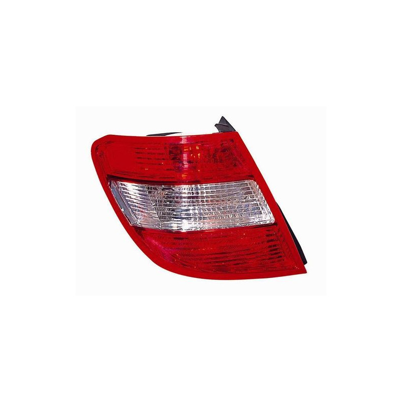 FANALE POST DX BIANCO/ROSSO SENZA MERCEDES-BENZ C CLASS (W204) 2007 2011 OEM A2048203664