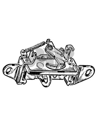 CHIUSURA COFANO SCONTRINO POST LANCIA Y (840) 1996 2003 OEM 7793080