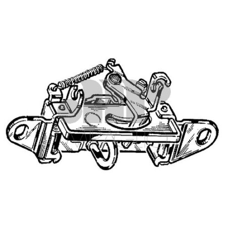 CHIUSURA COFANO SCONTRINO POST LANCIA Y (840) 1996 2003 OEM 7793080